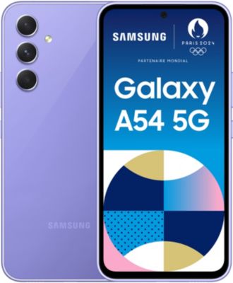Smartphone SAMSUNG Galaxy A54 Lavande 256Go 5G