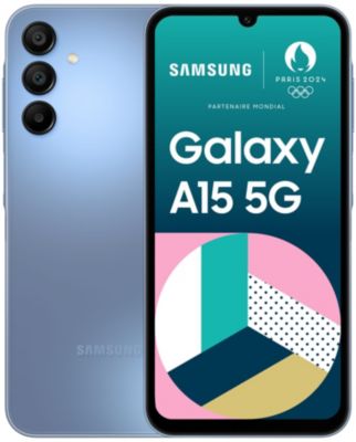 Smartphone SAMSUNG Galaxy A15 Bleu 128Go 5G