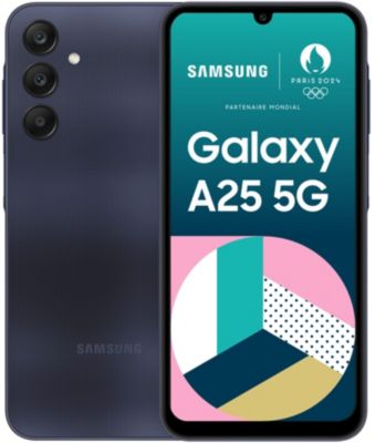 Smartphone SAMSUNG Galaxy A25 Bleu nuit 256Go 5G
