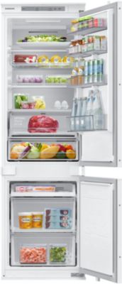 Refrigerateur combine encastrable SAMSUNG BRB26705EWW Metal 