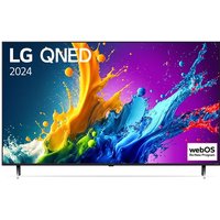 TV QNED LG 55QNED80 139 cm 4K UHD 2024 Noir et Bleu