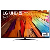 TV LED LG 55UT81 139 cm 4K UHD Smart TV 2024 Noir et Bleu