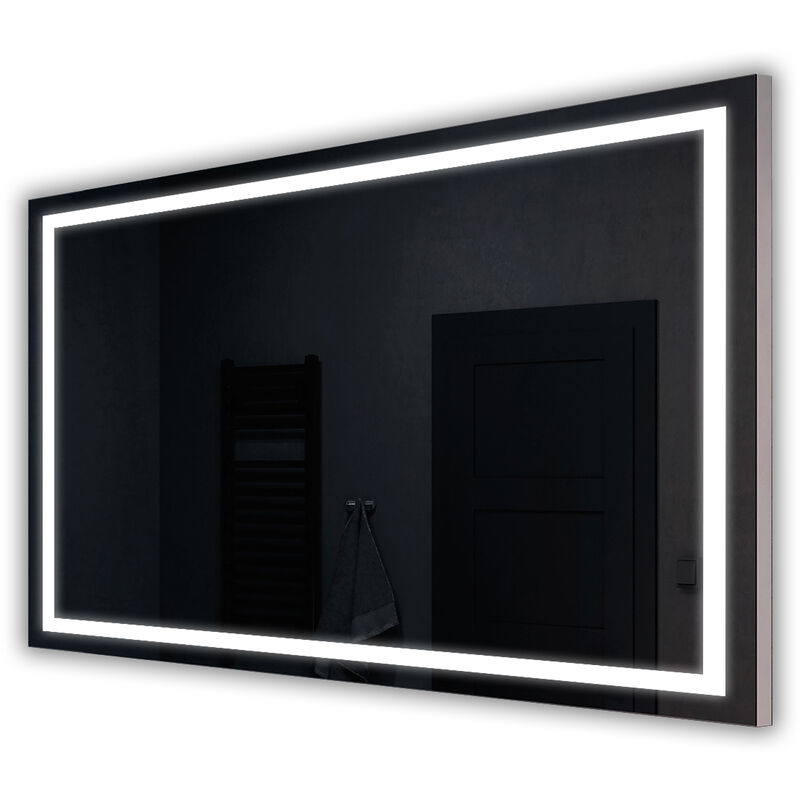 Artforma - Miroir led Lumineux 60x70 cm de Salle de Bain Mur