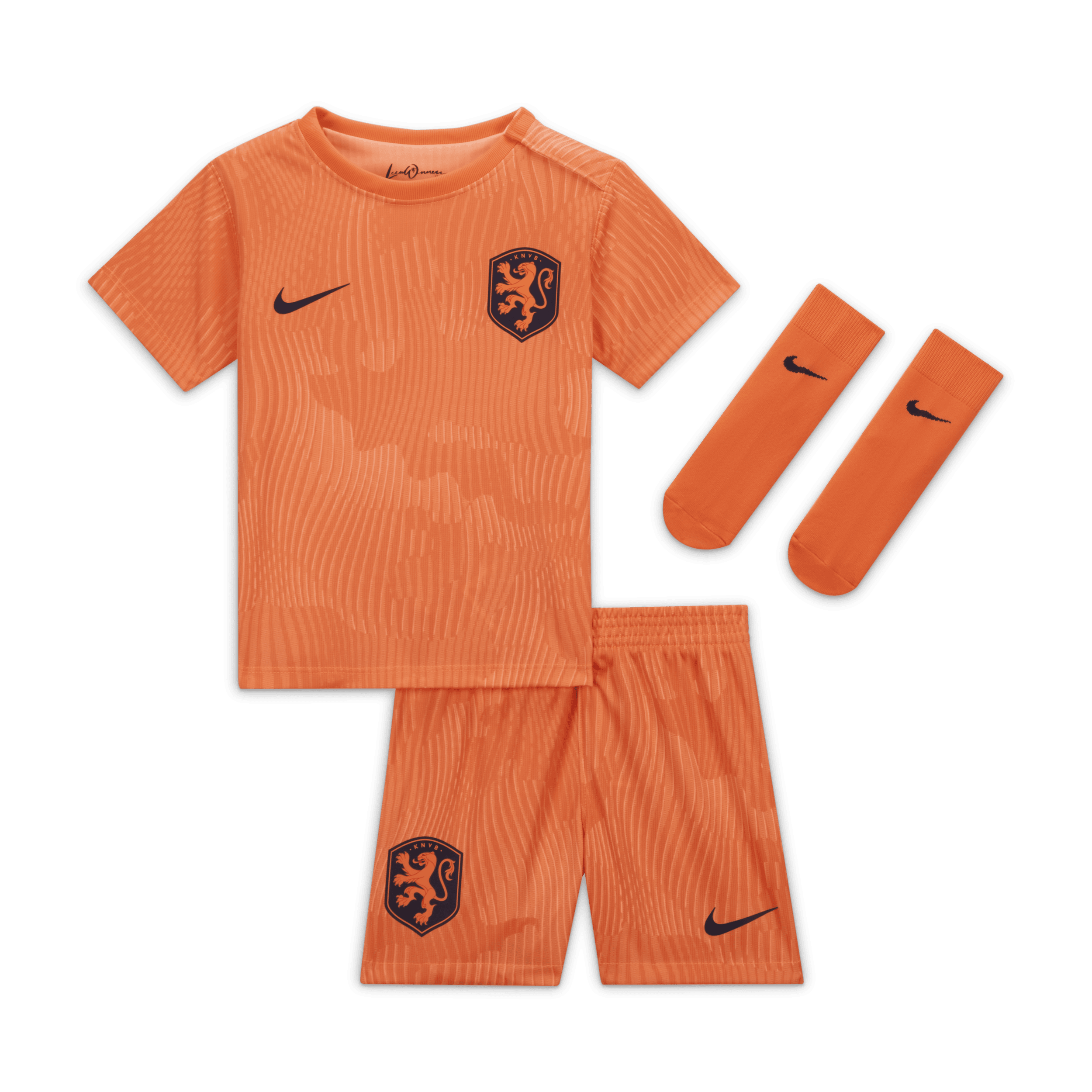 Ensemble de foot 3 pieces Nike Dri-FIT Pays-Bas 2023 Domicil